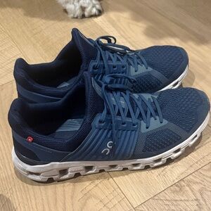 ON Running Cloudswift Navy Athletic Running Shoes